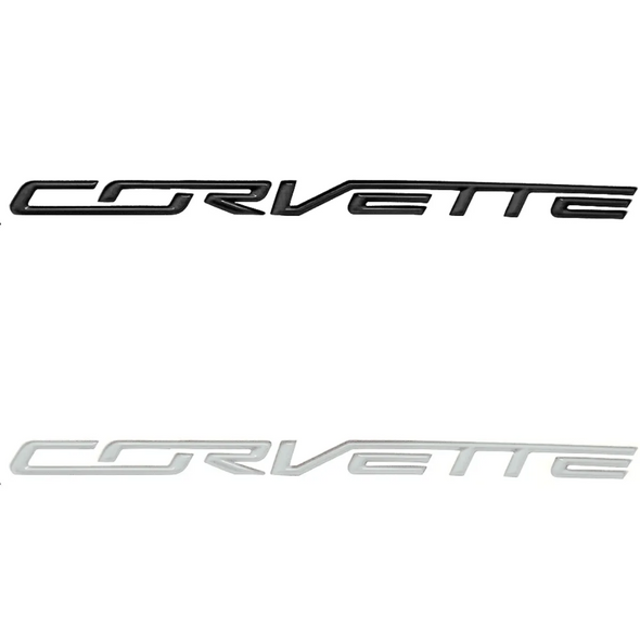 2014-2019 Corvette Custom Painted Rear Bumper Lettering