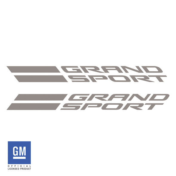 C7 Corvette Grand Sport Fender Vent Logo Overlay Decals