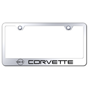 c4-corvette-license-plate-frame-mirrored-stainless-steel