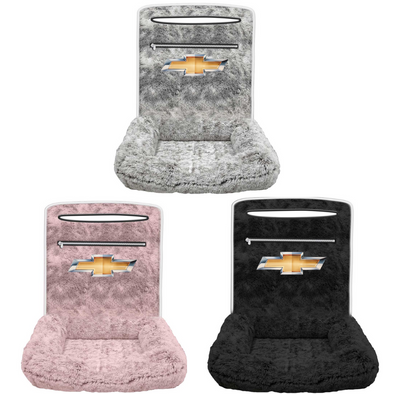 Chevrolet Bowtie Fluffy Pet Bed / Seat Cover