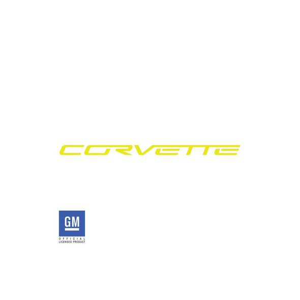 C6 Corvette Dash Air Bag Vinyl Lettering Kit -