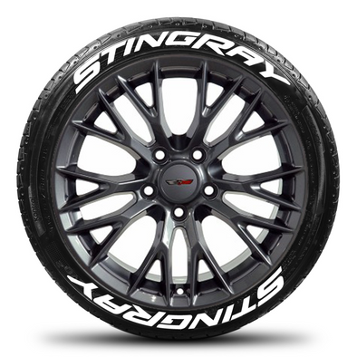 Stingray Tire Stickers - 8 OF EACH - 14"-16" - 1.25"