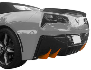 Custom-Painted-Rear-Diffuser-Fins-211922CP-Corvette-Store-Online