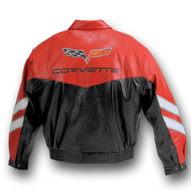 Leather corvette jacket best sale