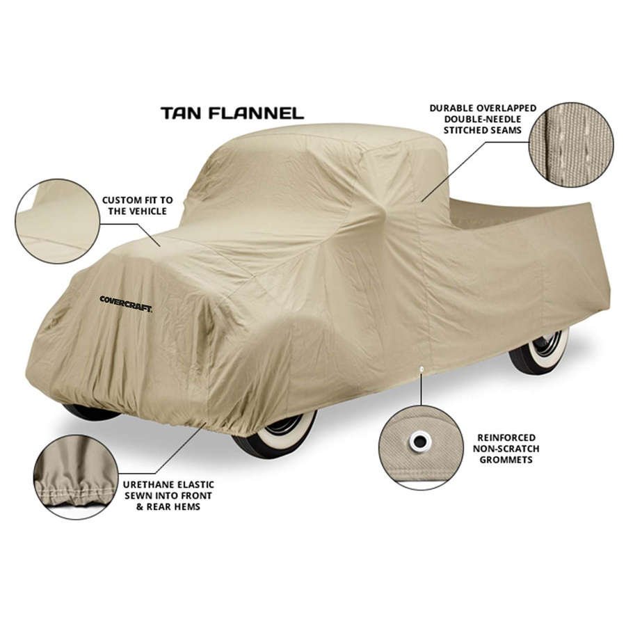 C1 Covercraft Tan Flannel Indoor Cover Corvette Store Online