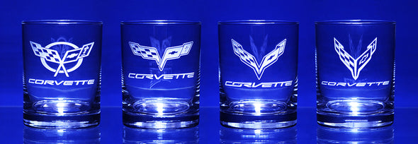 corvette-generations-complete-set-c1-c8-short-beverage-glass-8